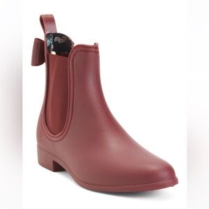 Catherine Malandrino Maroon Red Ankle Boots